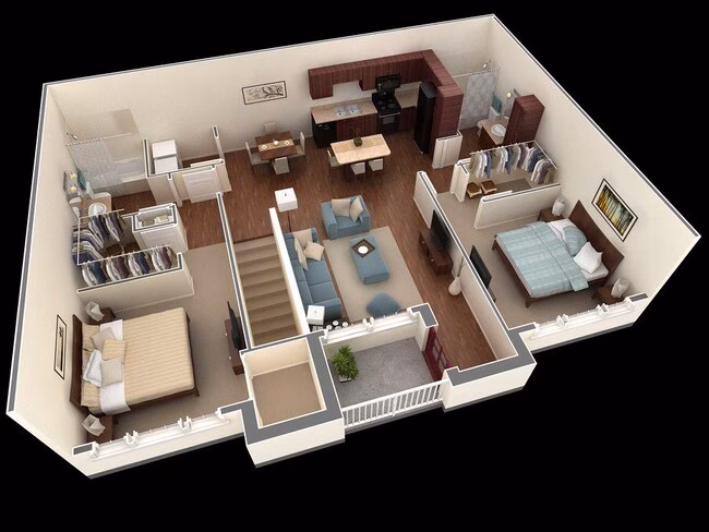 Unit 17211 17211 floor plan